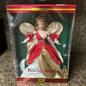 Vintage holiday angel, Barbie collectors edition, second in series
